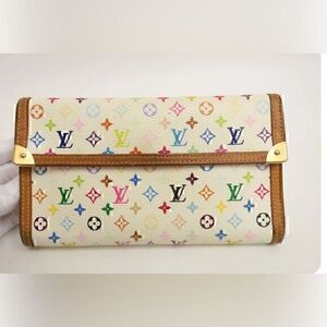 Louis Vuitton Takashi Multi-colored wallet